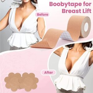 Boob-Tape-with-10-Nipple-Cover